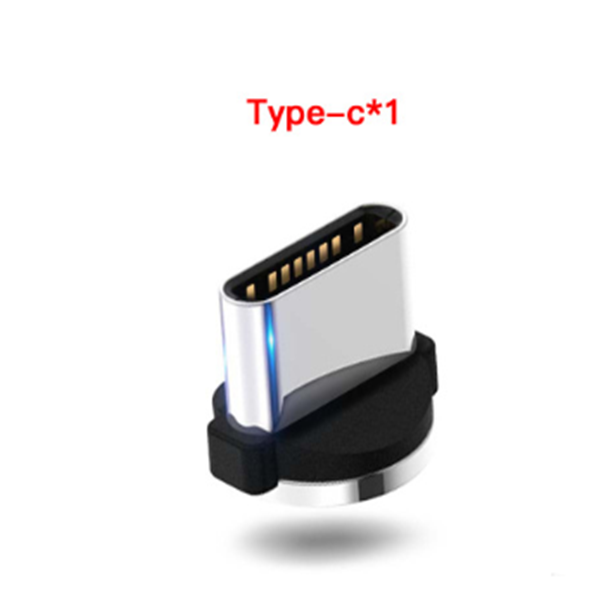 3-in-1 Magnetic LED Charging Cable β Fast Charging for iPhone, Android & Type-C