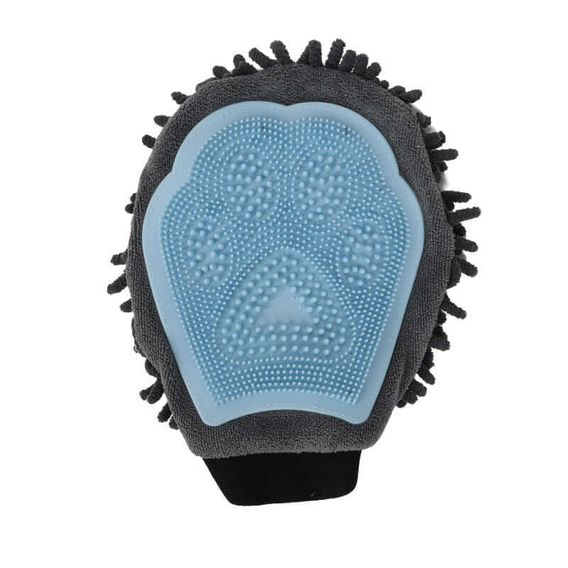 2-in-1 Pet Grooming & Bathing Glove – Deshedding Brush + Massage Mitt
