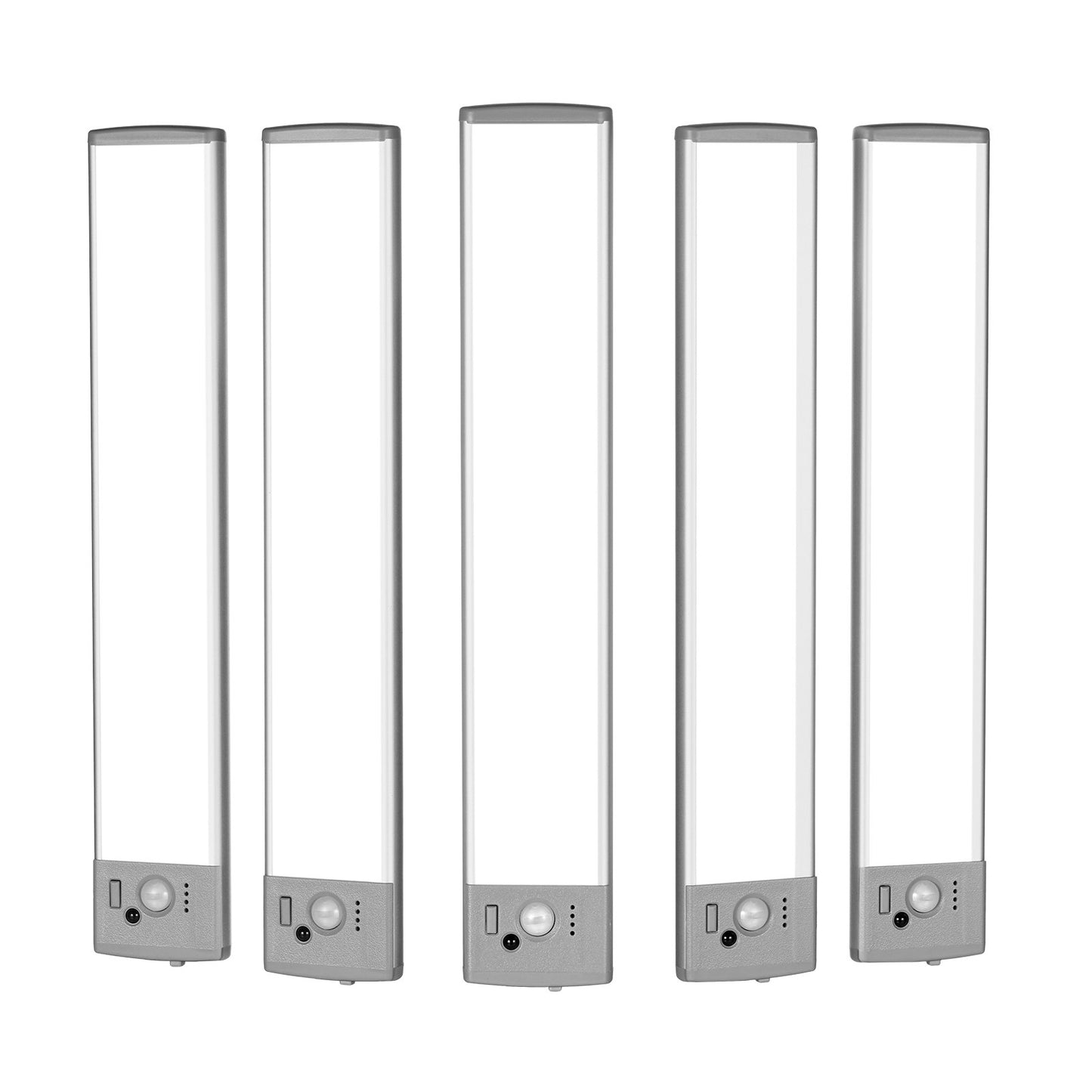 Motion Sensor LED Closet Lights – Wireless Rechargeable Under Cabinet Lighting (5 Pack)
