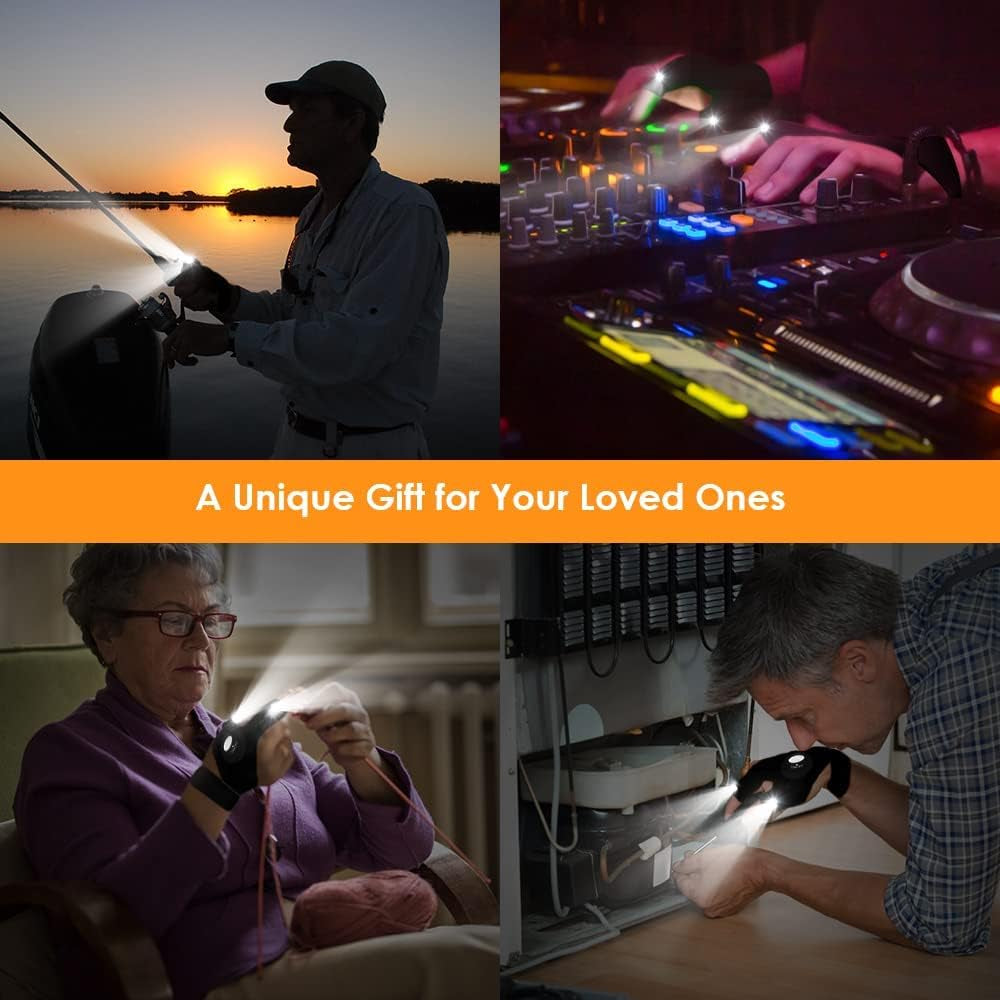 Lighted Work Gloves – Perfect Gift for Dad/Husband
