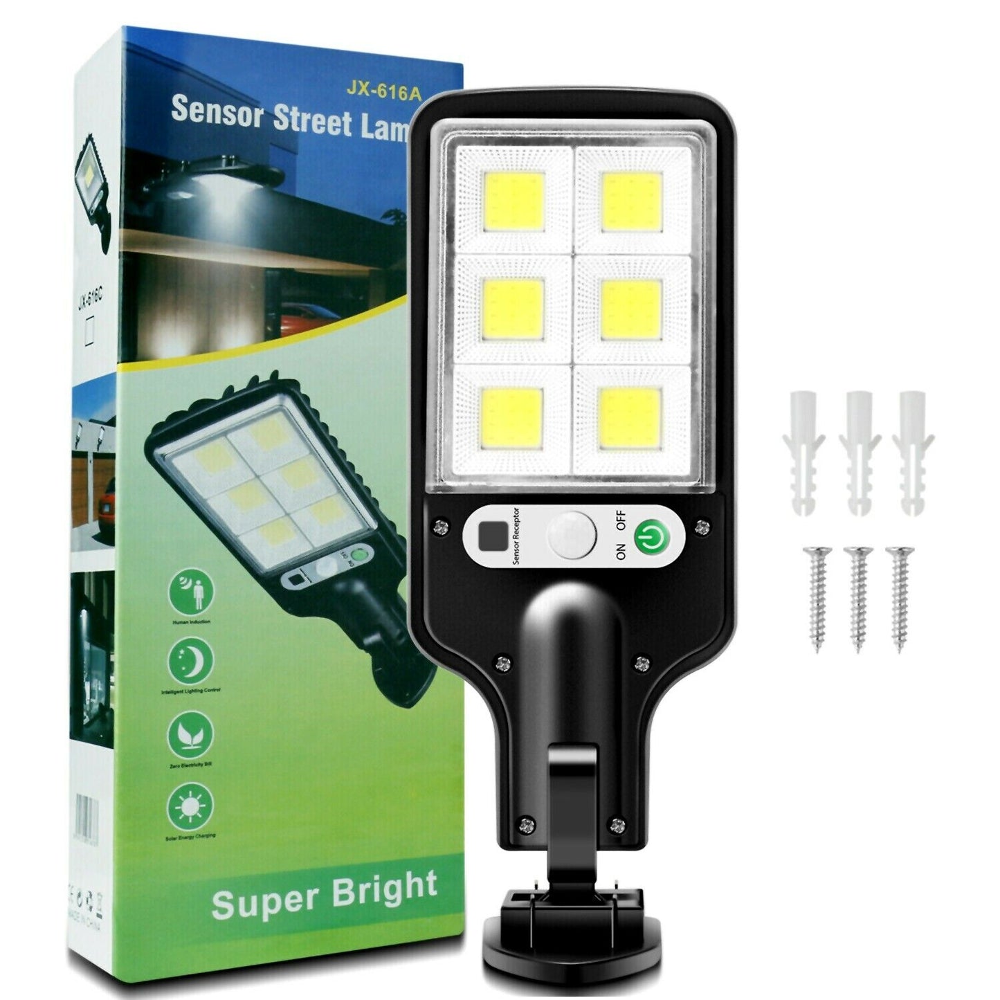 Solar Motion Sensor Security Light
