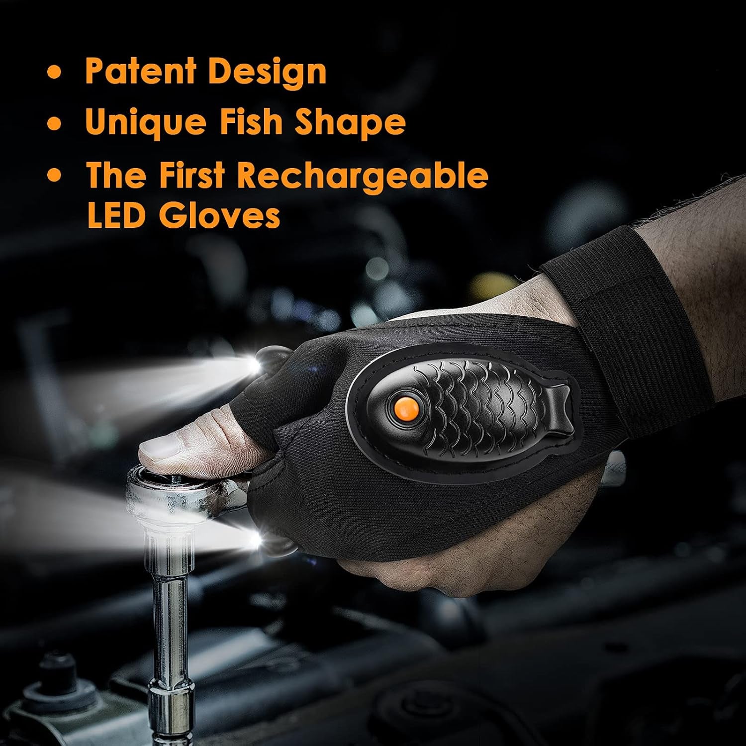 Lighted Work Gloves – Perfect Gift for Dad/Husband