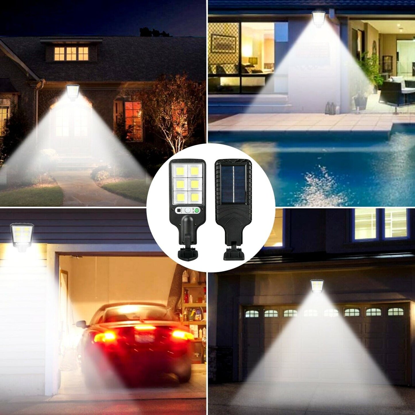 Solar Motion Sensor Security Light