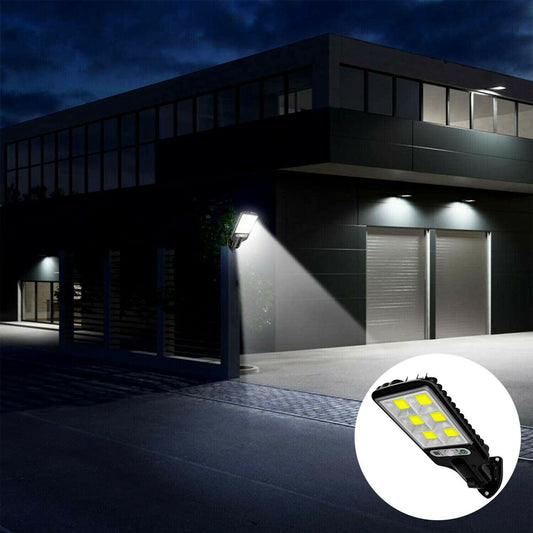 Solar Motion Sensor LED Light – Waterproof Outdoor Wall Lamp for Garden, Yard, Garage & Pathway