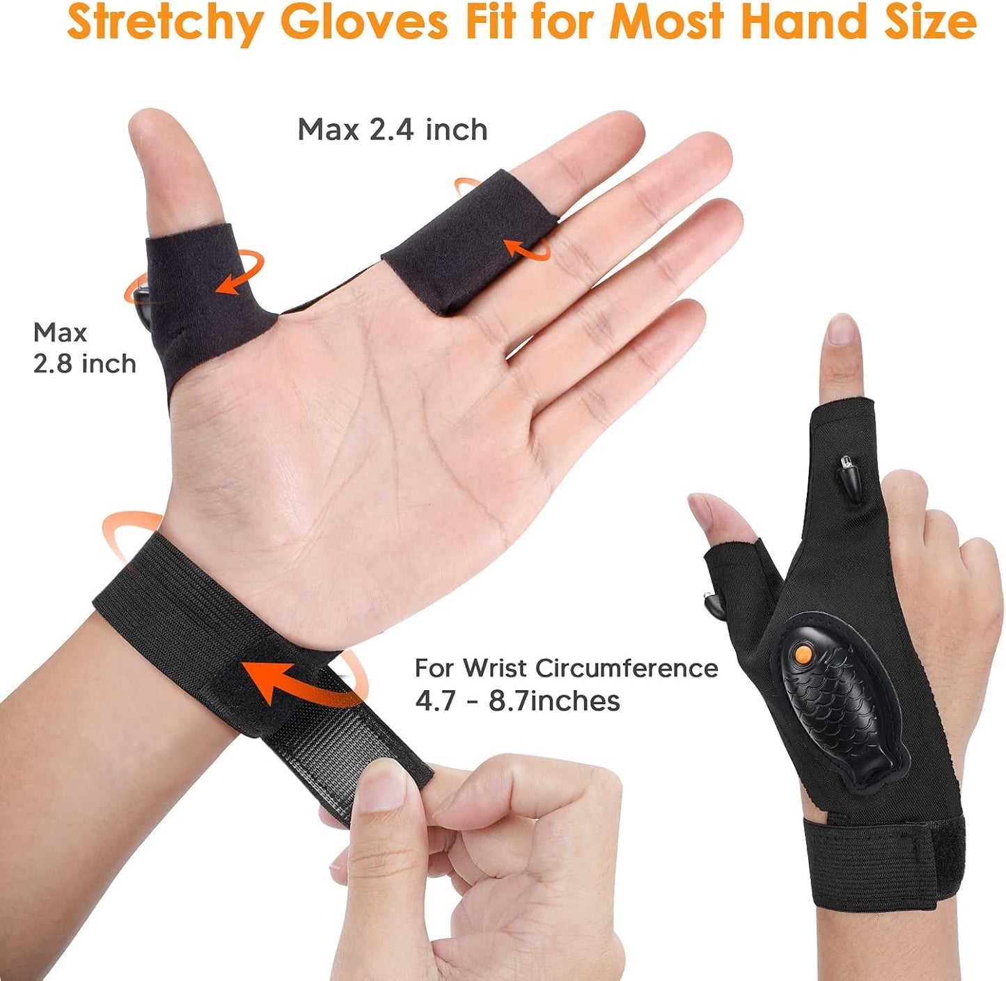 Lighted Work Gloves – Perfect Gift for Dad/Husband