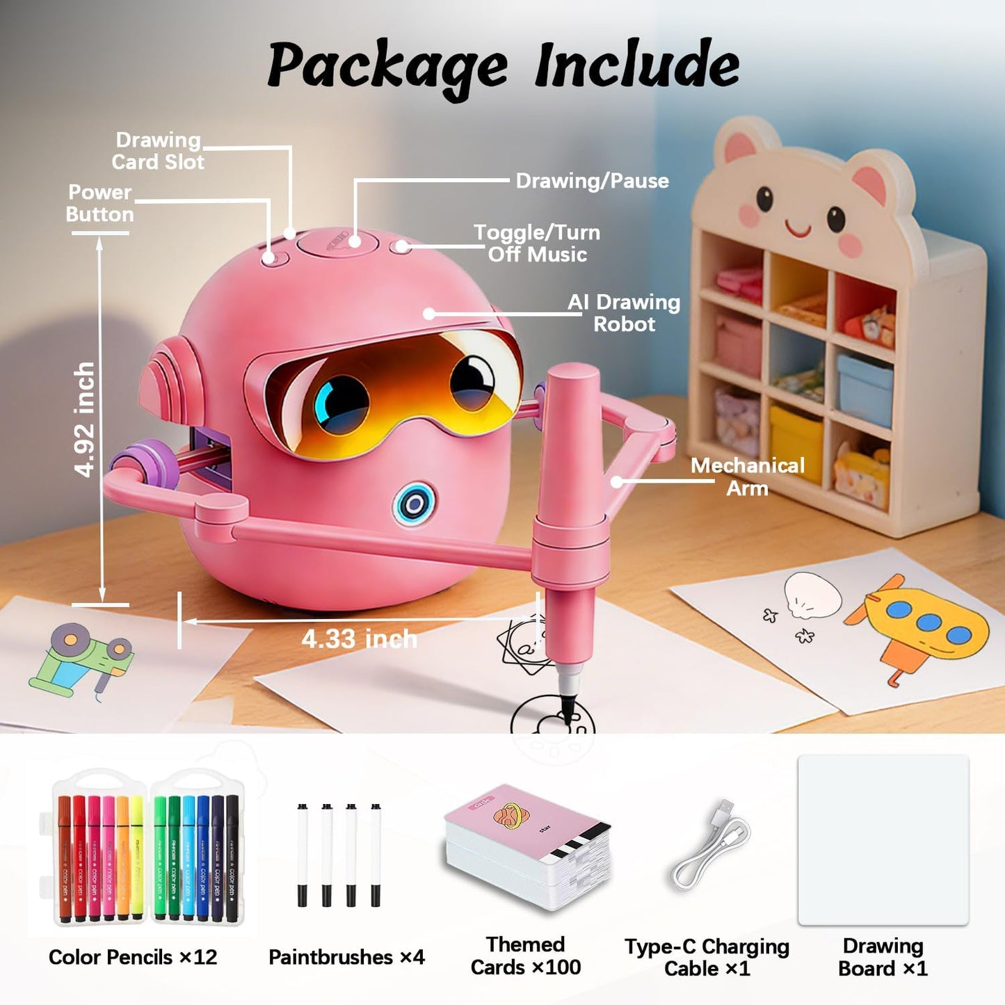 SmartSketch™ AI Drawing Robot For Kids
